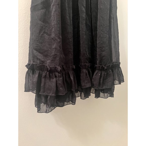 Vintage “Dark Greek Goddess” with black spaghetti strap, size small - Picture 4 of 6